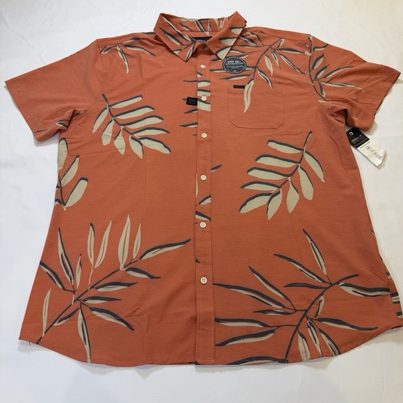 O'Neill Other - O'Neill Trvlr series 2XL UPF 50+ Short Sleeve Shirt Moisture Wicking Stretch NWT